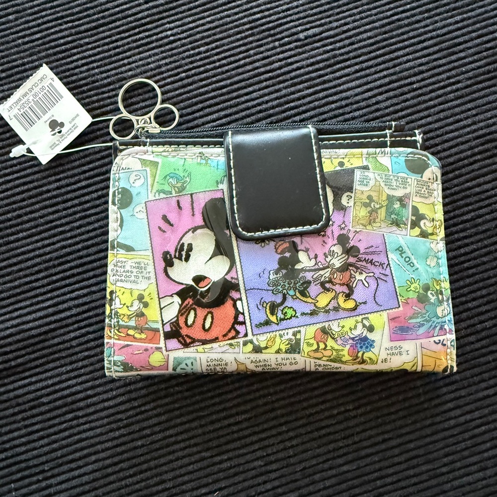 Mickey & Minnie Mouse Disney Bifold Wallet